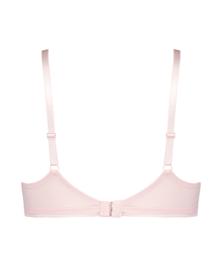 Soutien-gorge push-up rembourré sans armatures Bessie, Rose