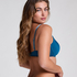 Soutien-gorge à armatures préformé Plunge, Bleu