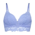 Soutien-gorge préformé sans armatures longline Shiloh, Bleu