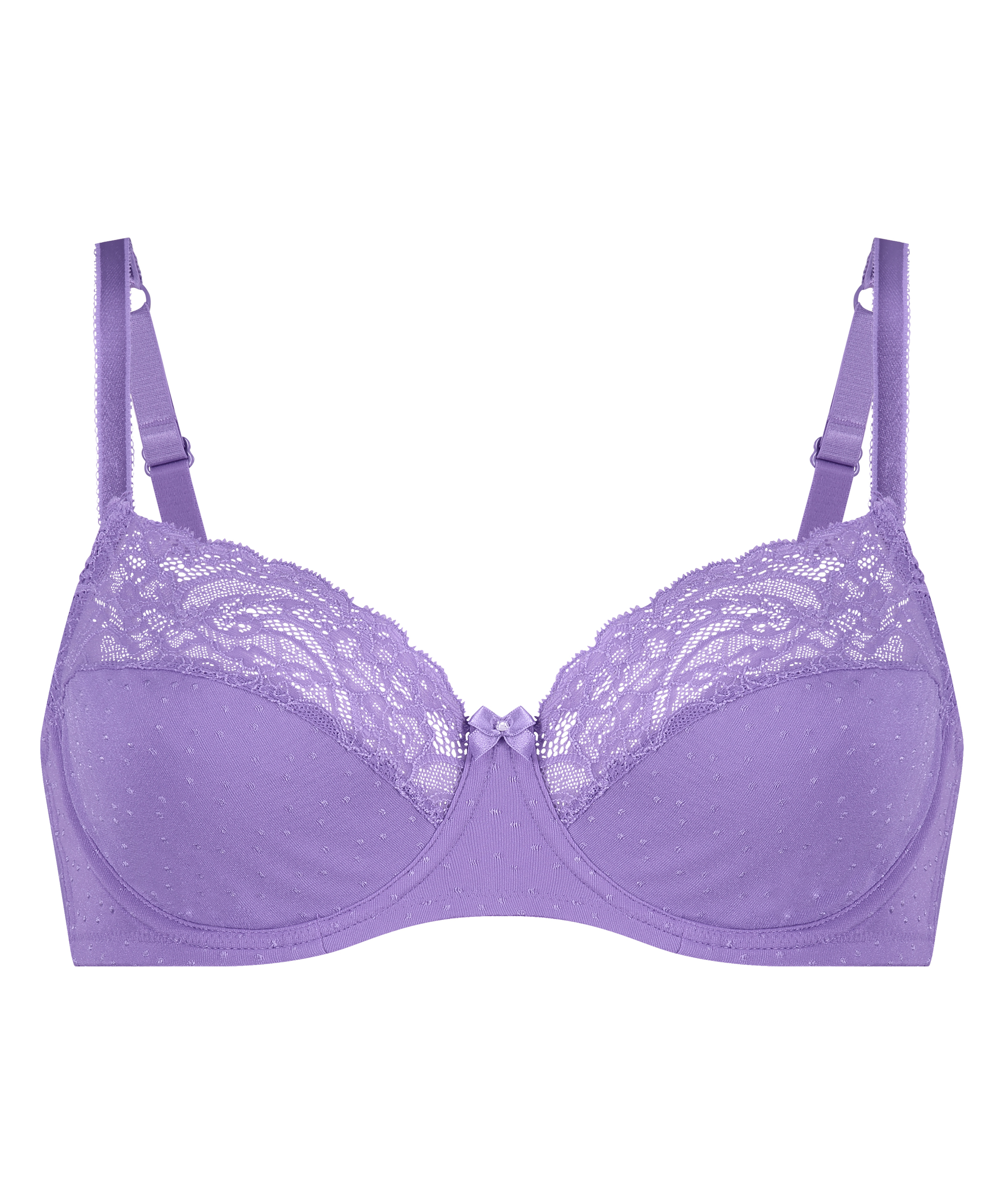 Soutien-gorge à armatures non-préformé Sophie, Violet, main