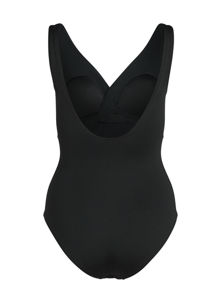 Maillot de bain Shaping Shell Mesh, Noir