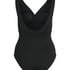 Maillot de bain Shaping Shell Mesh, Noir