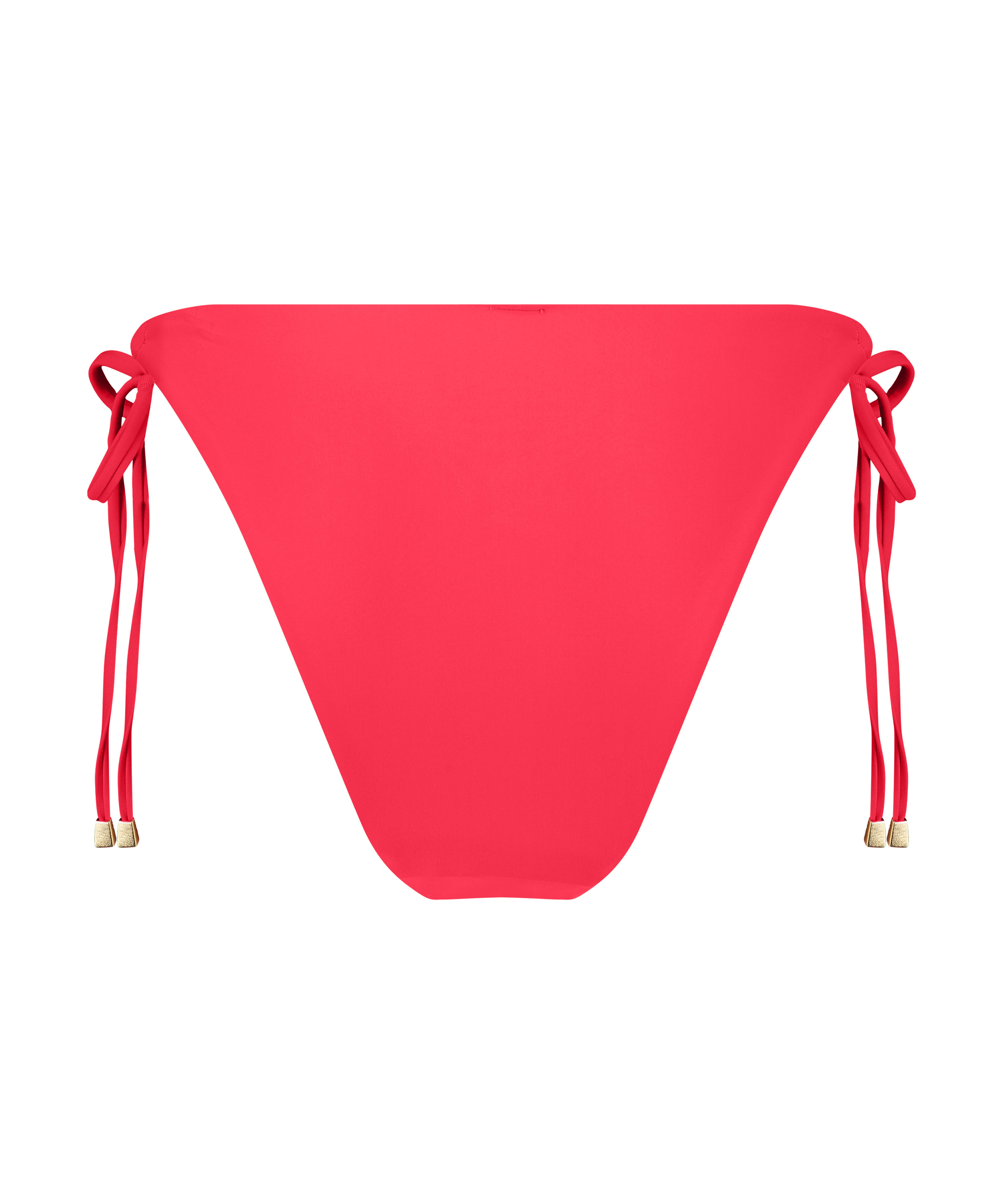 Slip de Bikini Échancrés Doha, Rouge, main
