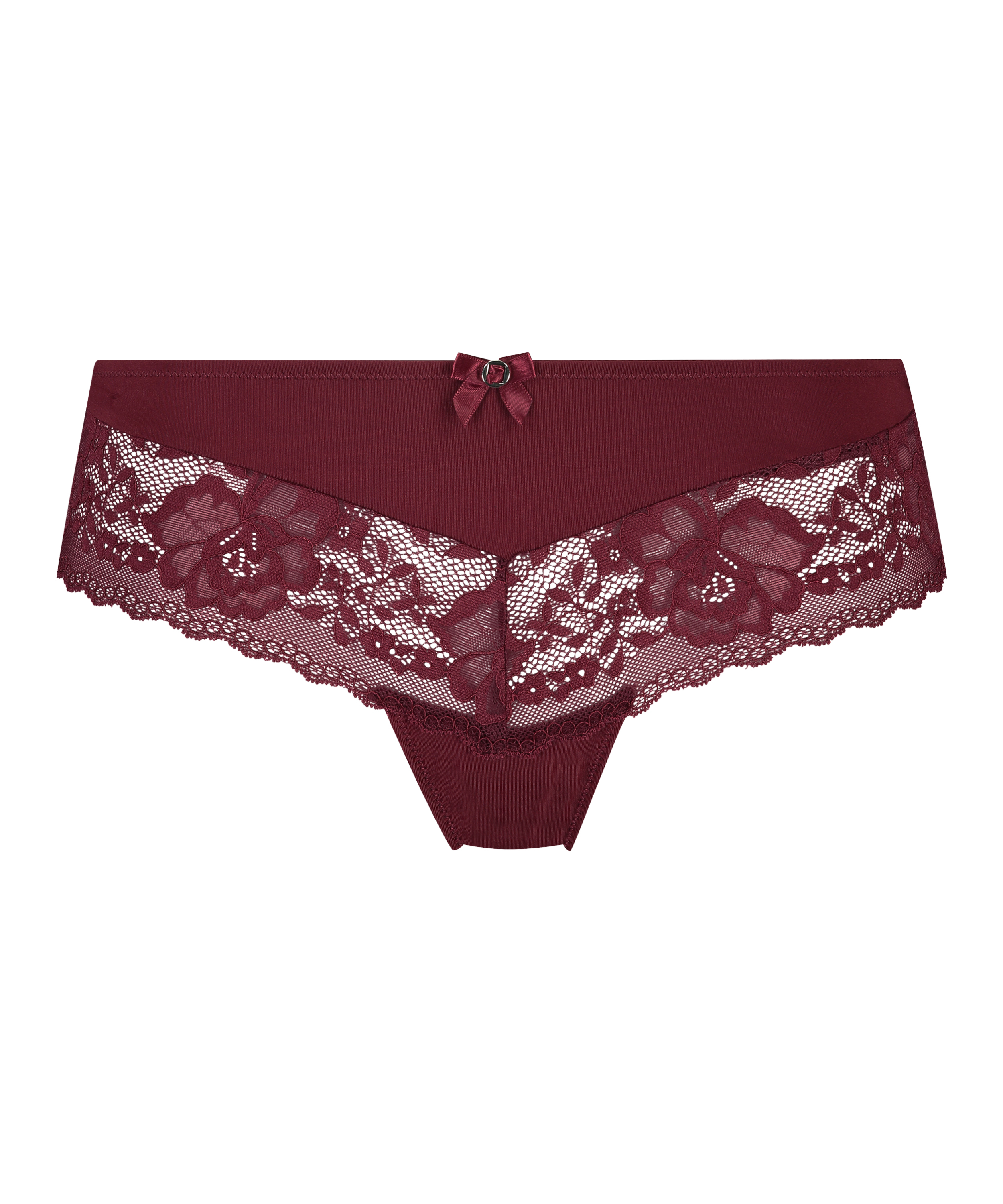 Slip brésilien Maya, Rouge, main