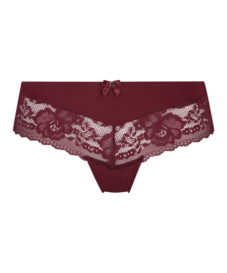 Slip brésilien Maya, Rouge