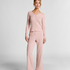 Pantalon de pyjama Pointelle, Rose