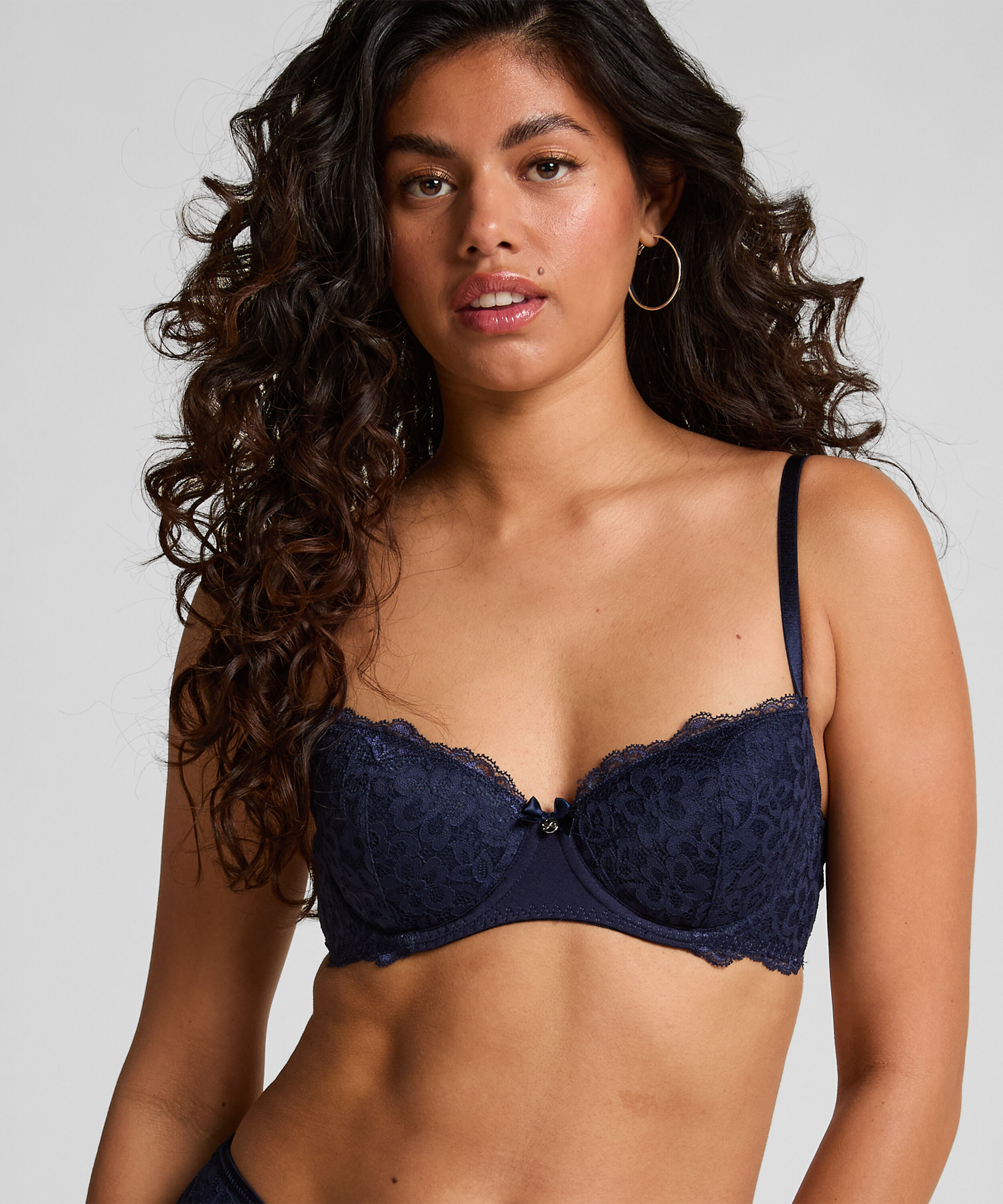 Soutien-gorge &agrave; armatures pr&eacute;form&eacute; Marine, Bleu