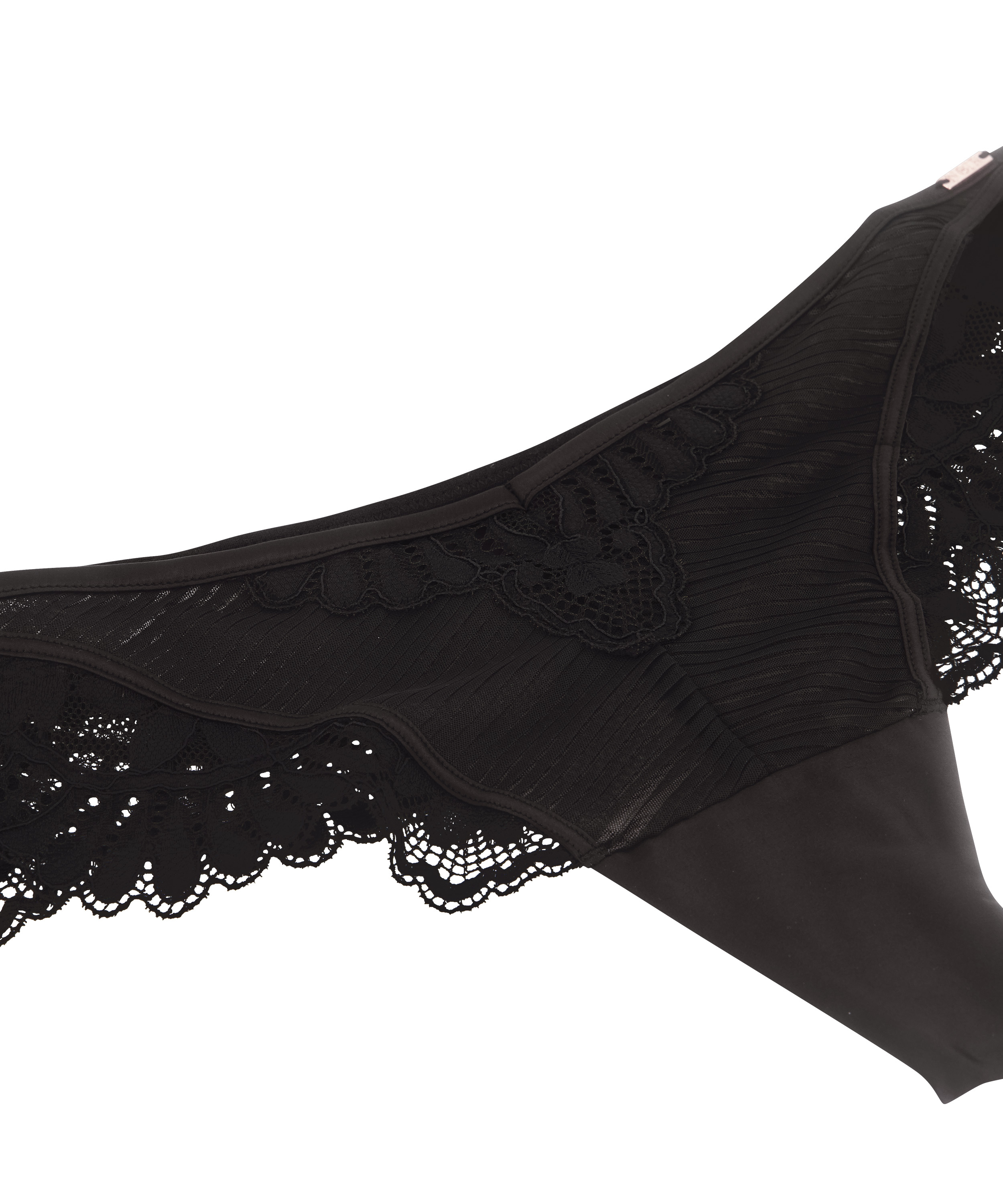 Boxer string Antonia, Noir, main