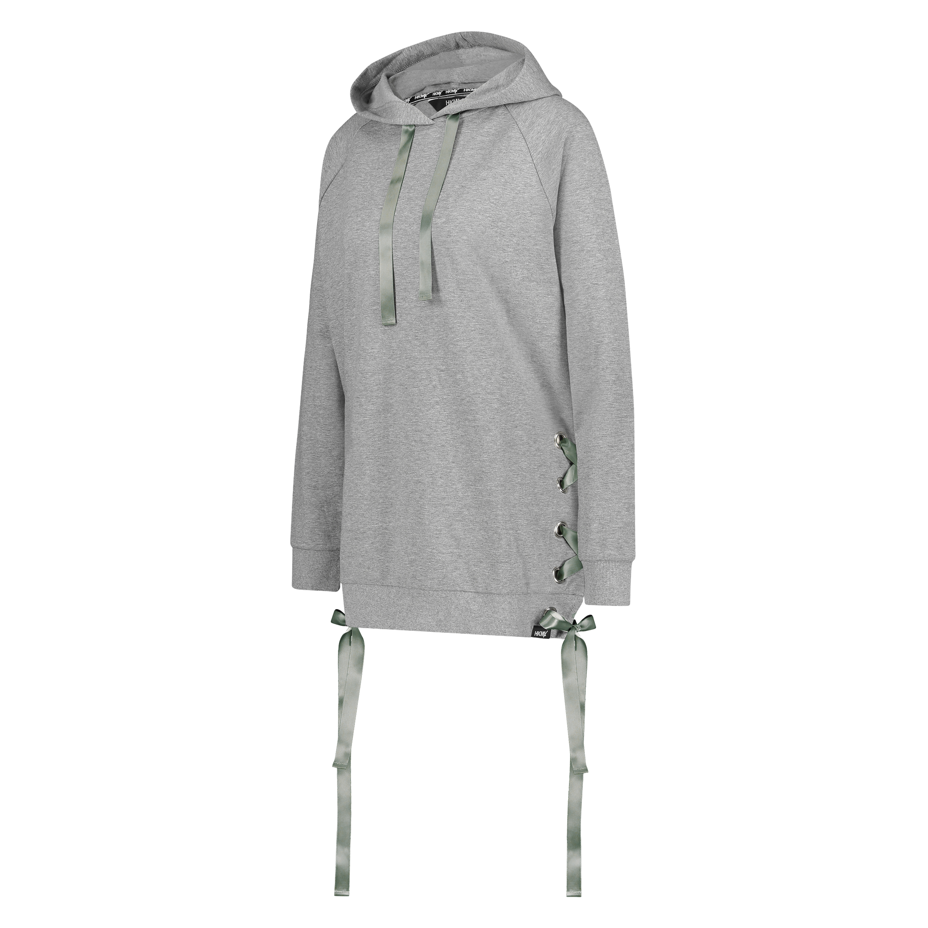 Sweat HKMX lacé, Gris, main