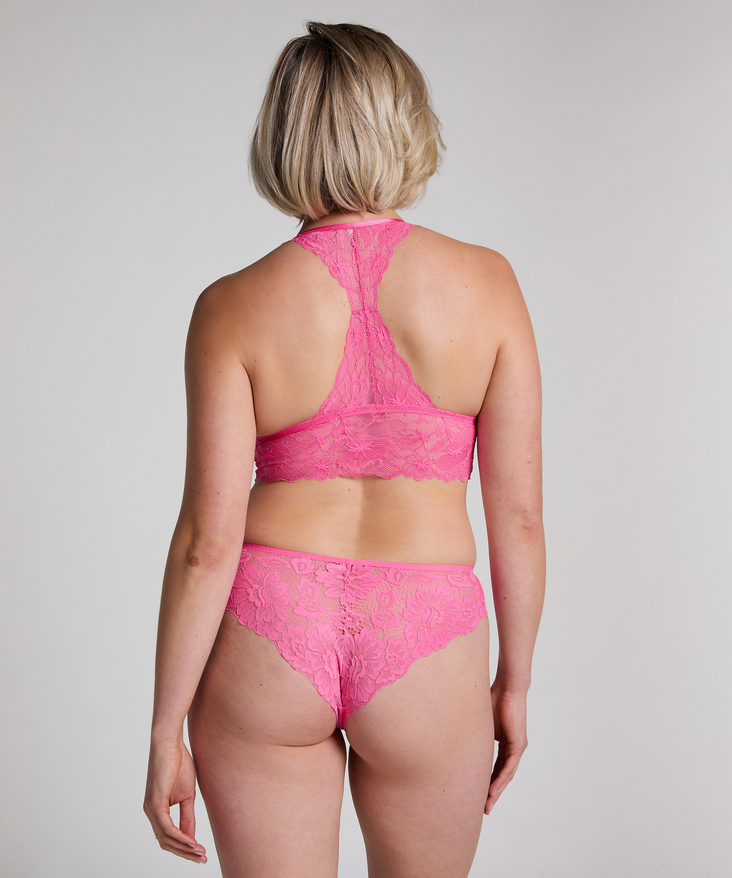 Brassière Stormi, Rose, main