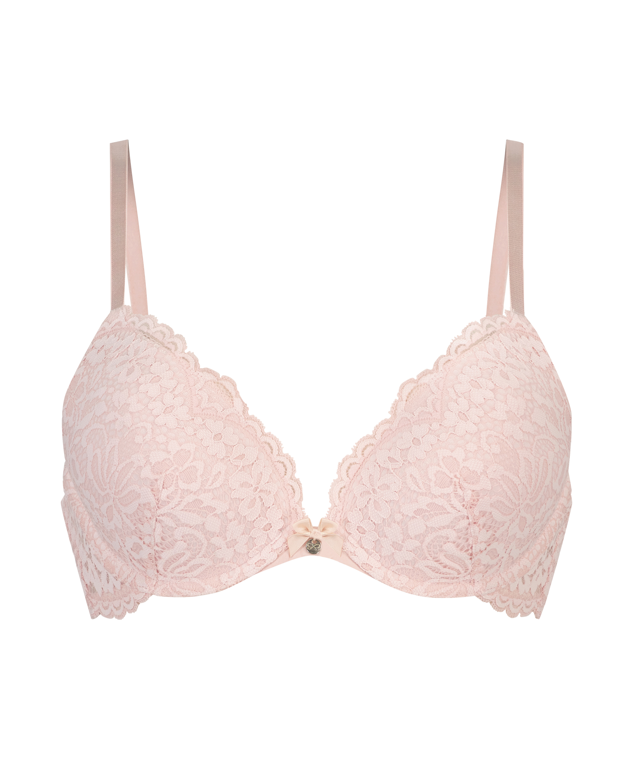Soutien-gorge push-up à armatures rembourré Rose, Rose, main