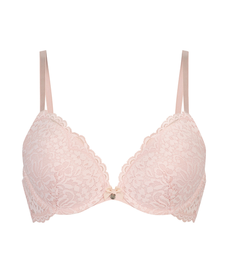 Soutien-gorge push-up à armatures rembourré Rose, Rose