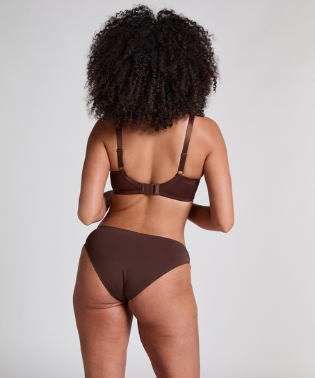 Soutien-gorge à armatures non-préformé minimiseur Nina, Marron