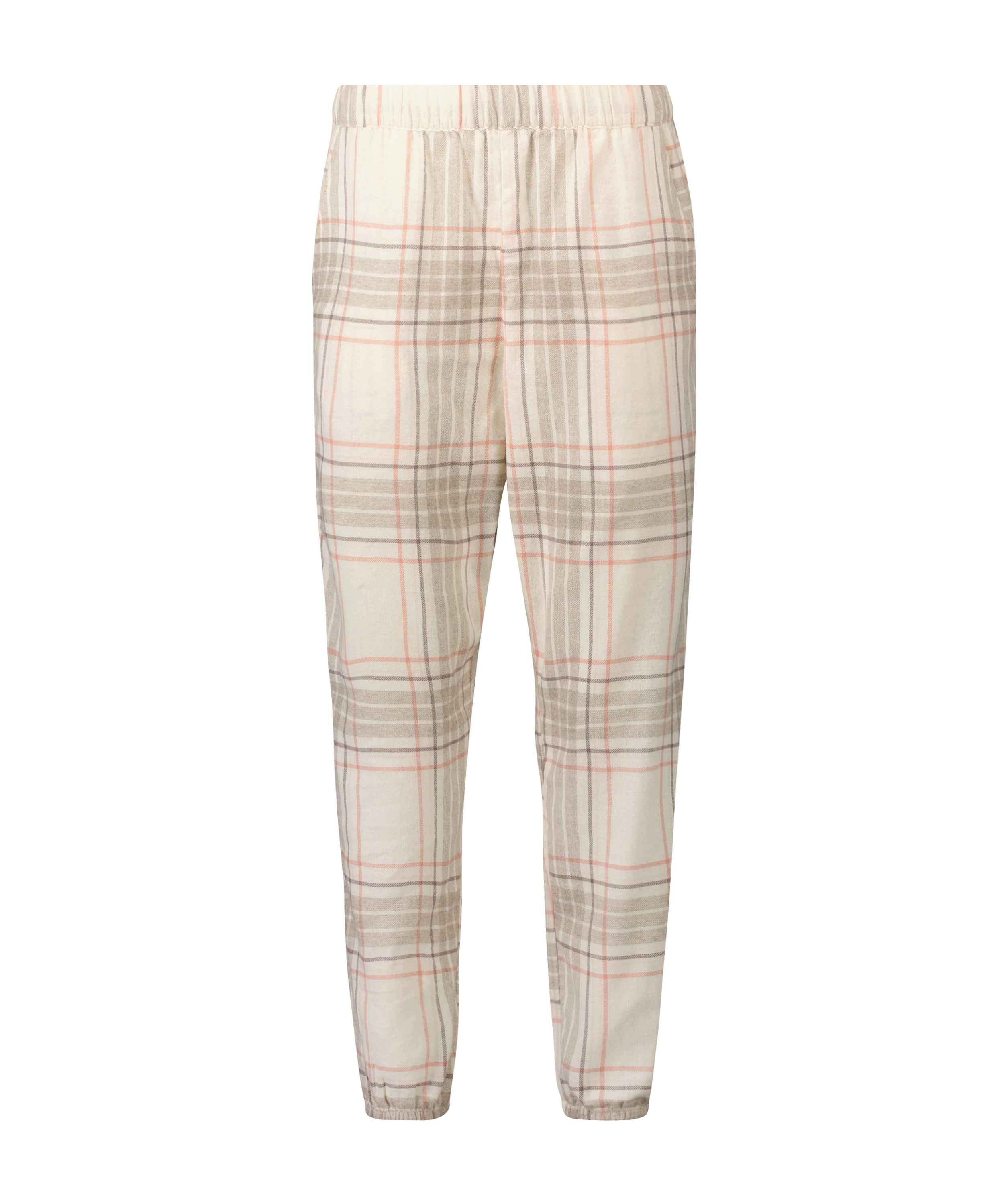 Tall Pantalon de pyjama Twill Check, Gris, main