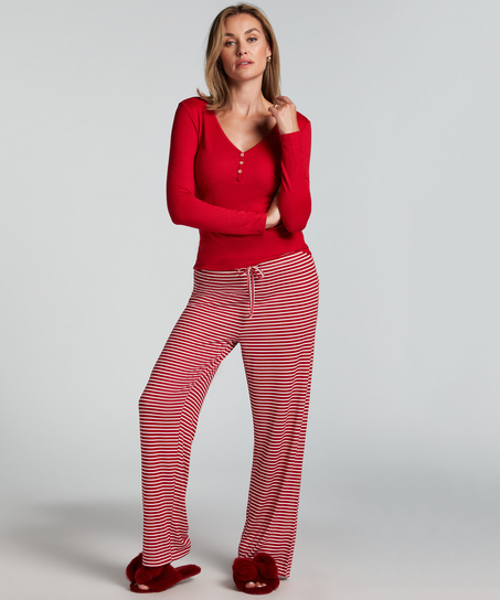 Ensemble de pyjama, Rouge
