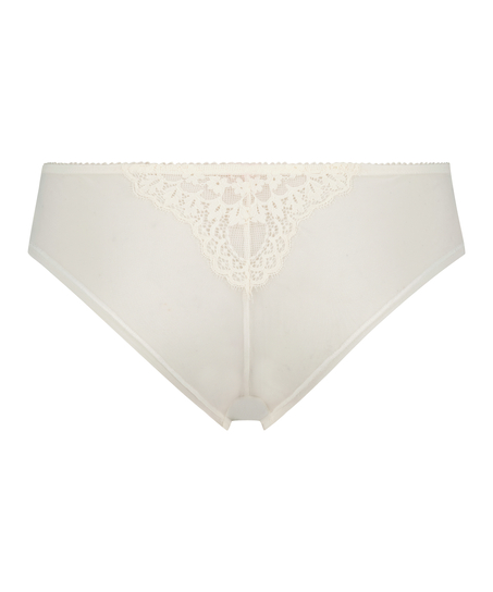 Slip br&eacute;silien Daisy, Blanc