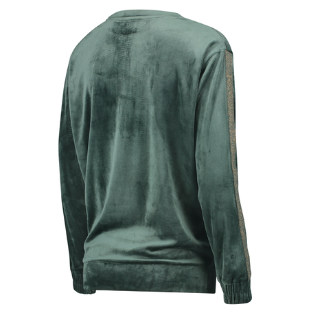 Top de grossesse en velours Shimmer, Vert