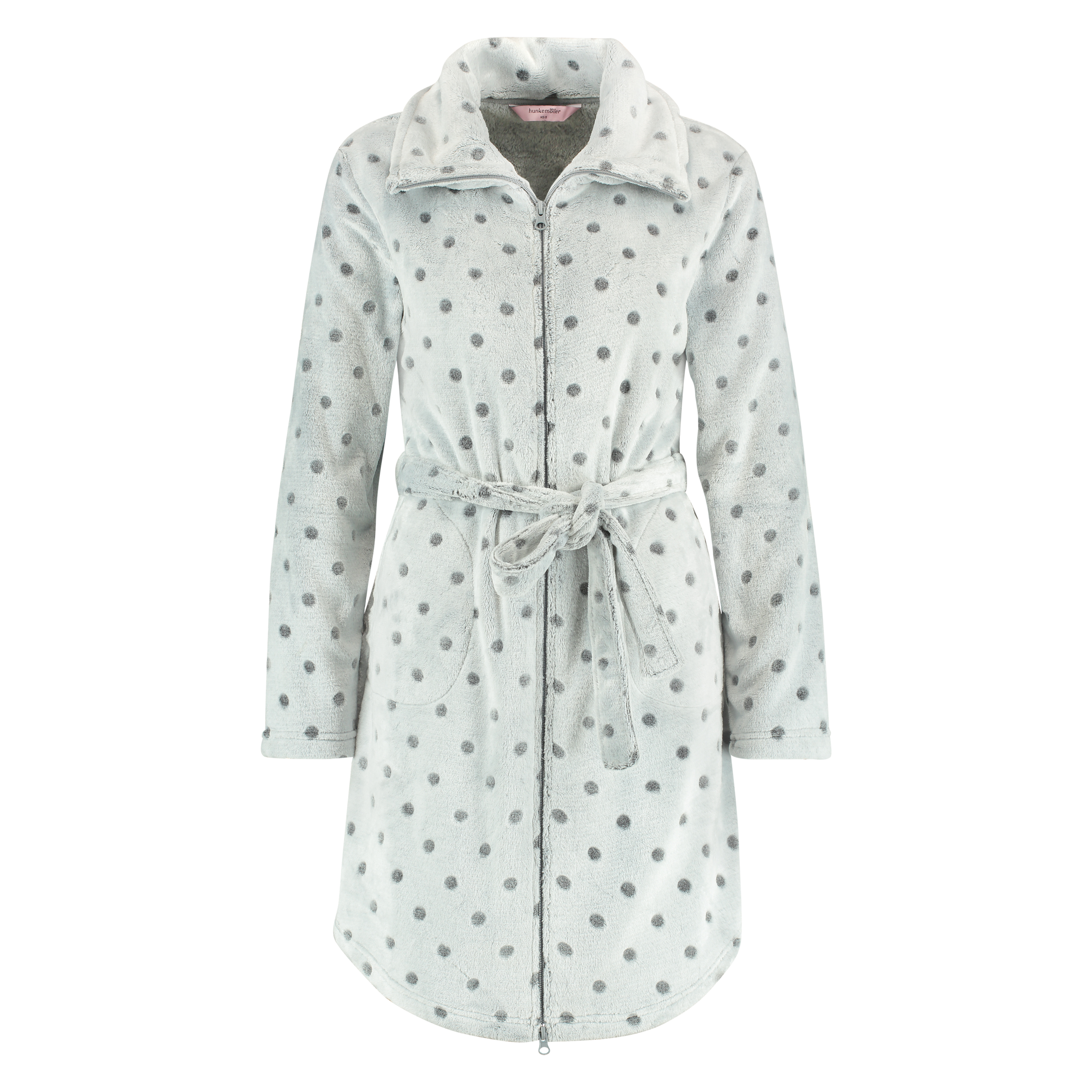 Peignoir Zipper, Gris, main