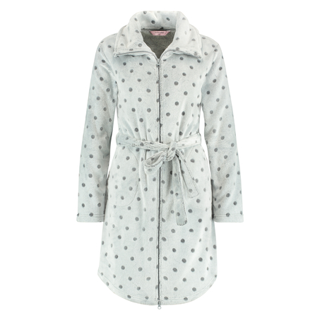 Peignoir Zipper, Gris