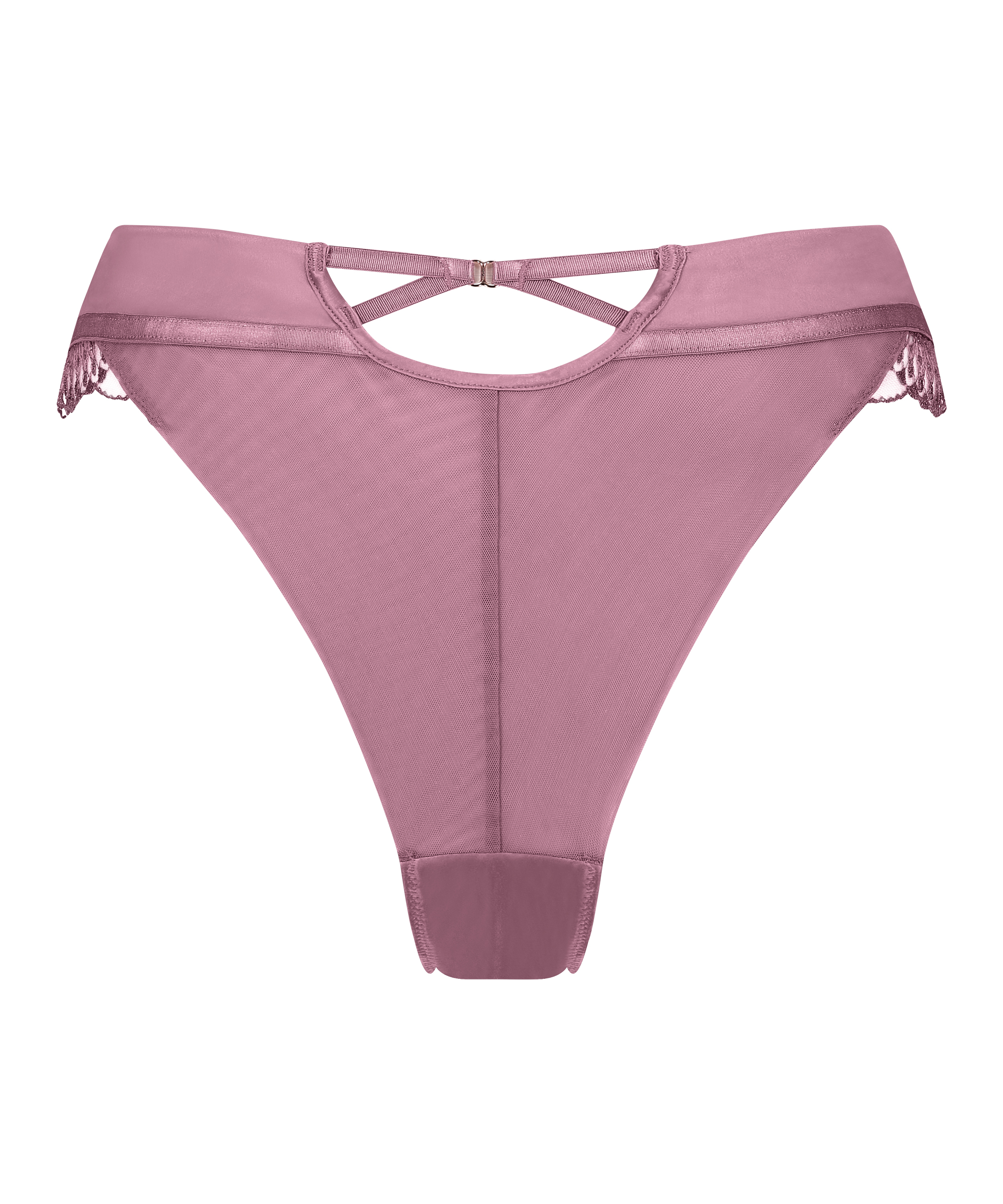 Slip brésilien Christine, Rose, main