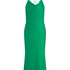 Robe midi Satin, Vert