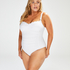Maillot de bain Scallop Dreams Ocean, Blanc