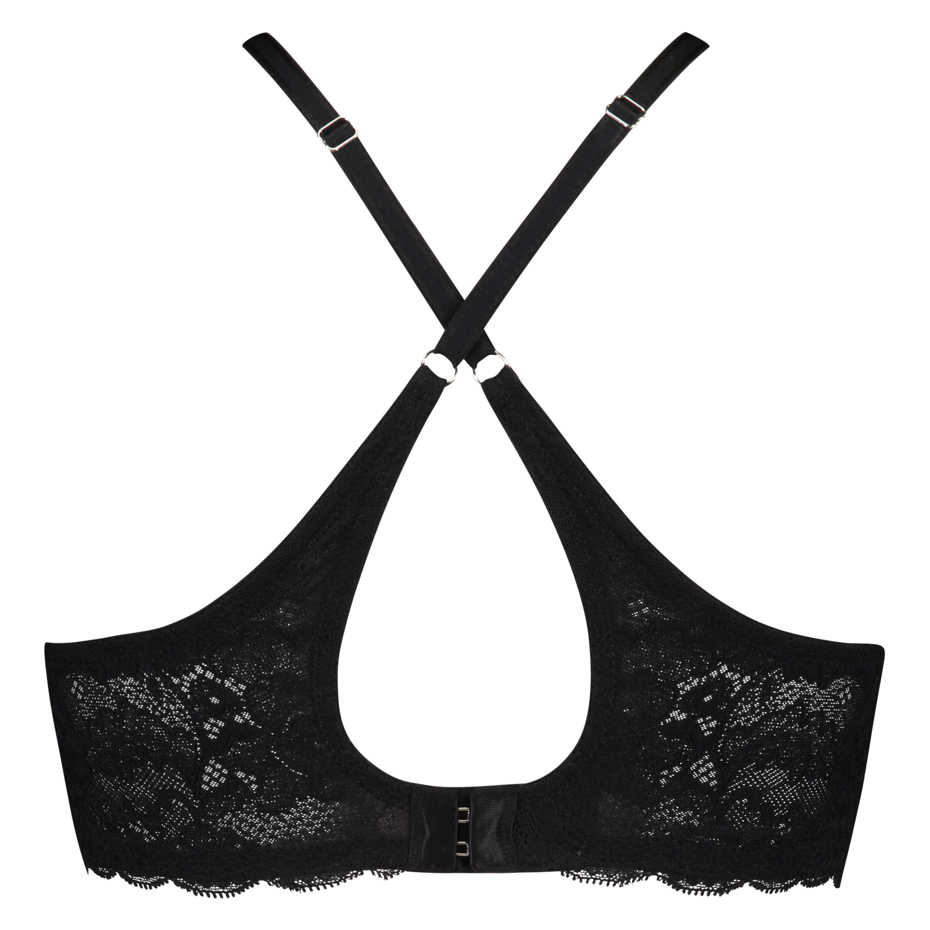 Soutien-gorge sans armatures préformé Hope Lace, Noir, main