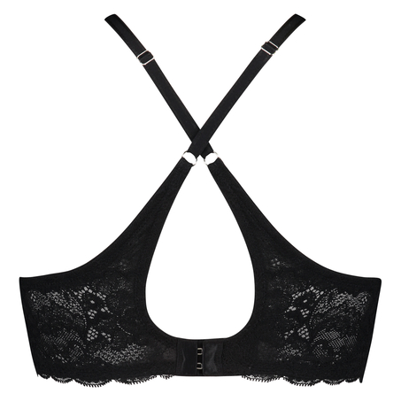 Soutien-gorge sans armatures préformé Hope Lace, Noir