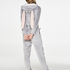 Onesie Fleece Novelty, Gris