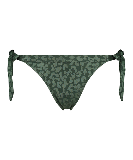 Bas de bikini brésilien Tonal Leo, Vert
