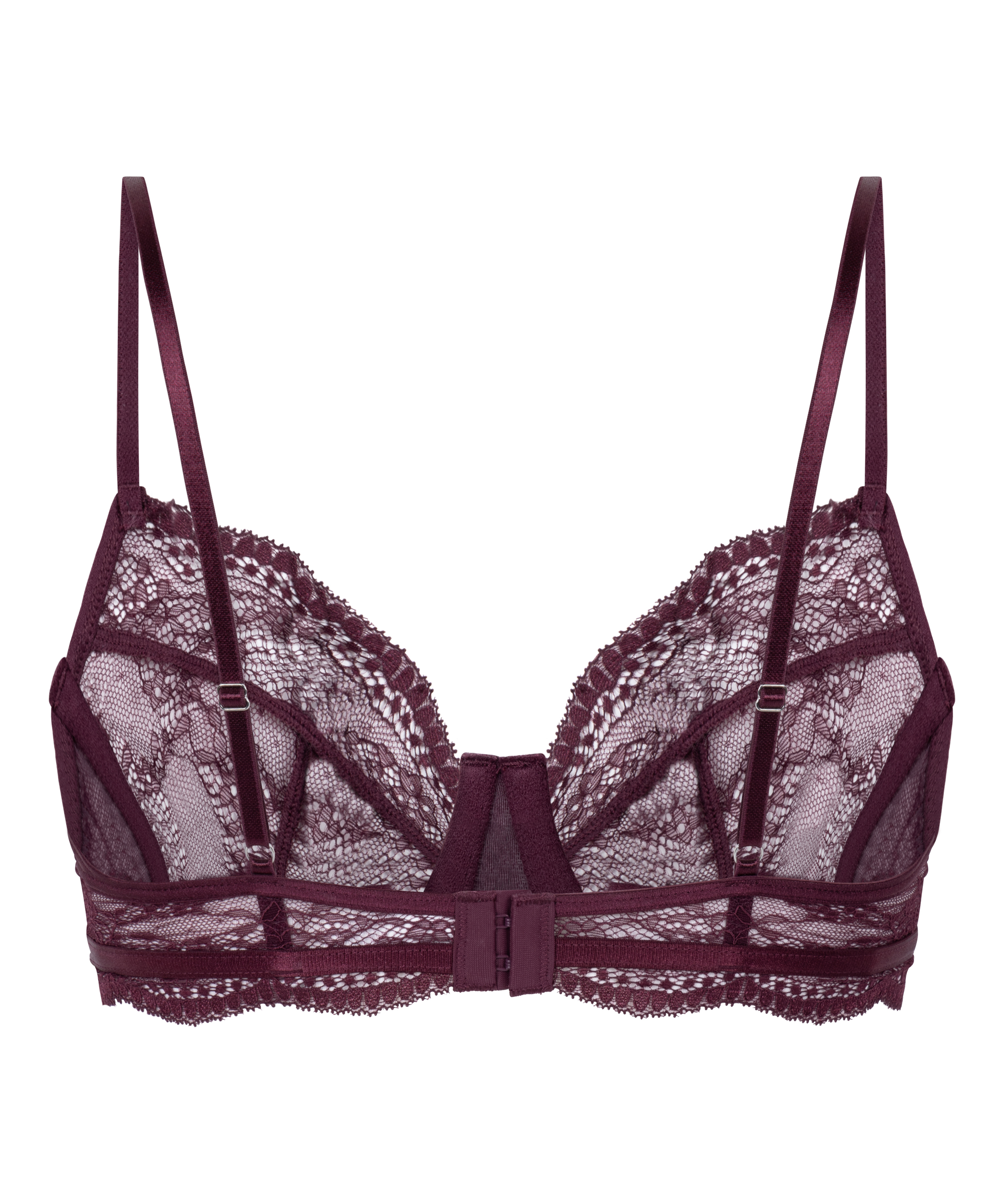 Soutien-gorge non-rembourré à armatures Isabelle, Violet, main