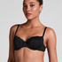 Soutien-gorge &agrave; armatures pr&eacute;form&eacute; Secret Lace, Noir