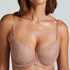 Soutien-gorge à armatures préformé Anya, Marron