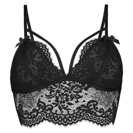 Brassi&egrave;re Longline Donatella, Noir