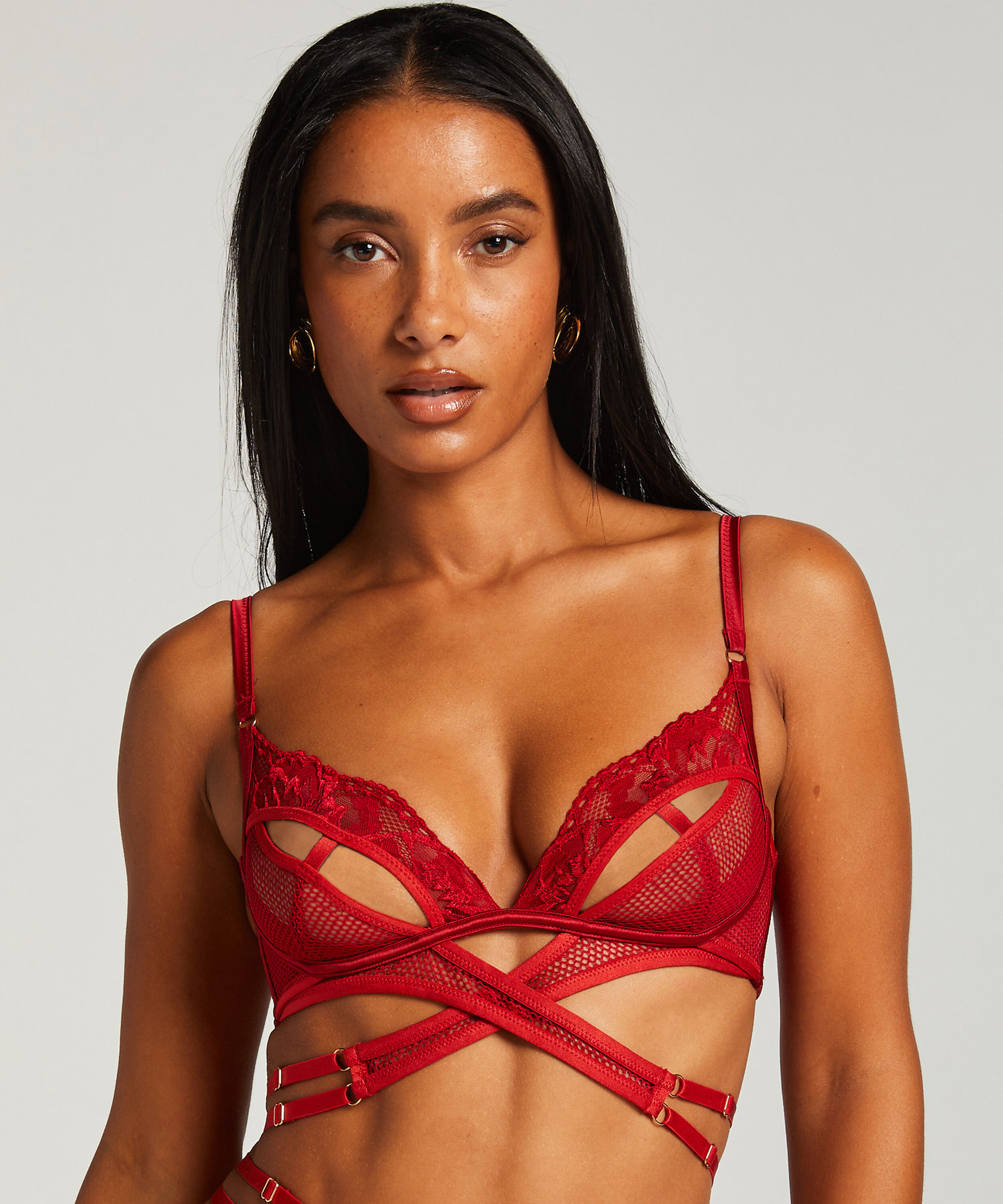 Brassi&egrave;re Pleasure, Rouge
