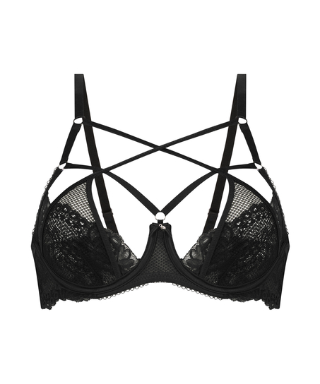 Soutien-gorge à armatures non-préformé Anna, Noir
