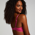 Soutien-gorge à armatures préformé Plunge, Rose