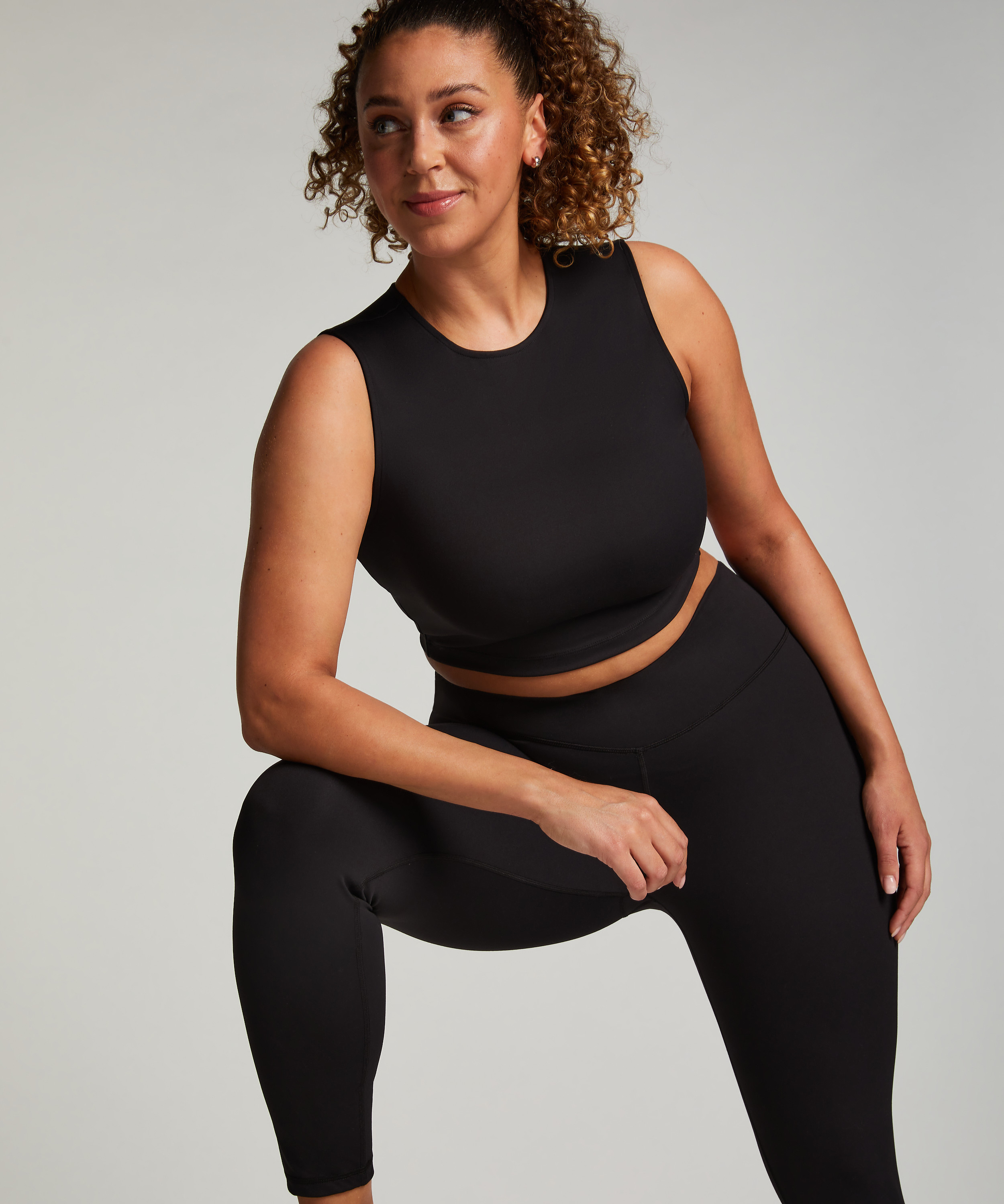 HKMX Haut de sport, Noir, main