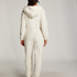 Combinaison Fleece, Blanc