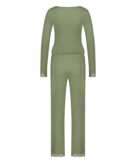 Ensemble de pyjama, Vert