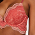 Soutien-gorge à la palangre à armatures préformé push-up Ellie, Rouge