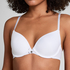 Soutien-gorge &agrave; armatures pr&eacute;form&eacute; Plunge, Blanc