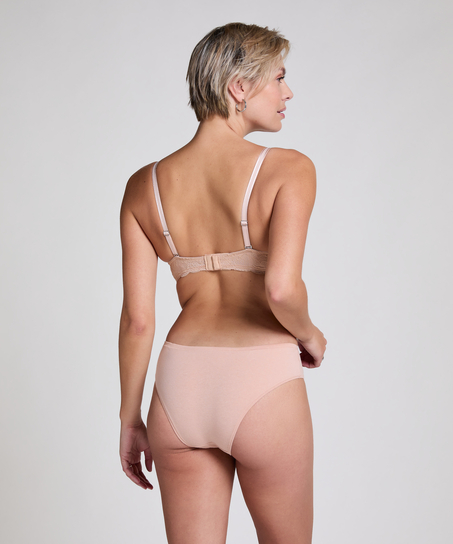 Coton Slip Brésilien Kira, Beige