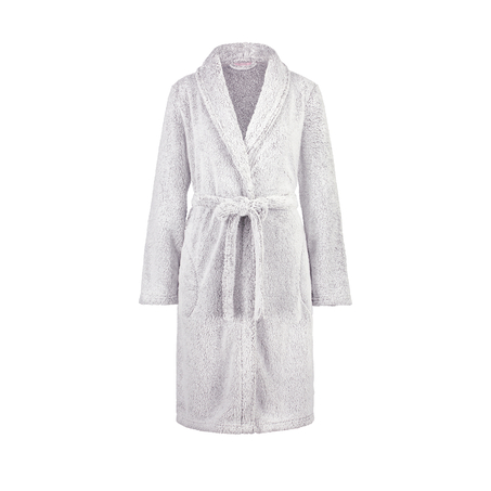 Peignoir Fleece, Gris