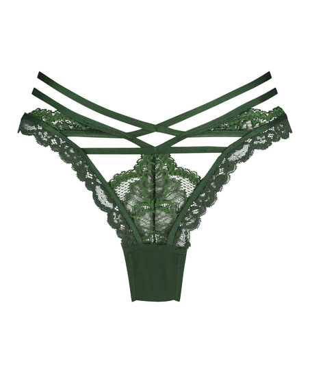 Slip br&eacute;silien Jojo, Vert