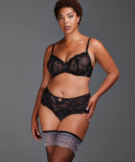 Soutien-gorge &agrave; armatures non-pr&eacute;form&eacute; Helena, Noir