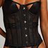 Bustier Pleasure, Noir