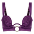 Soutien-gorge à armatures préformé longline Elsa, Violet
