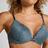 Soutien-gorge &agrave; armatures pr&eacute;form&eacute; push-up Marine, Bleu