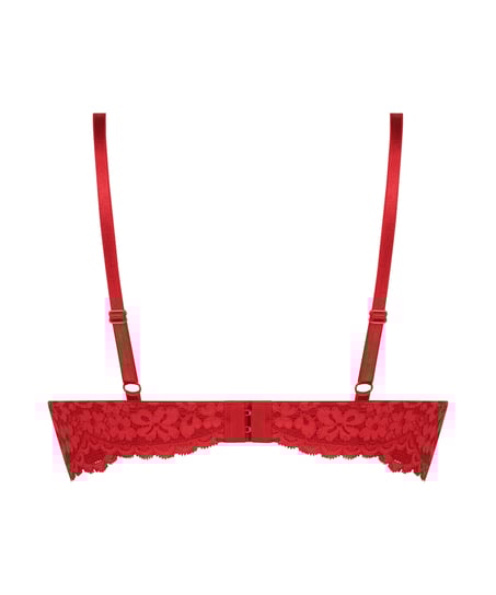 Soutien-gorge push-up à armatures rembourré Rose, Rouge